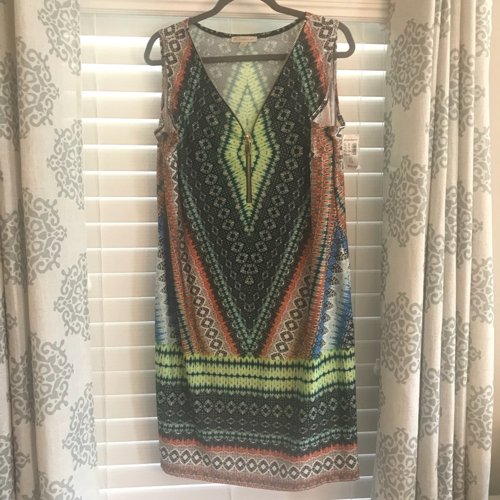 Dressbarn Zipper Dress